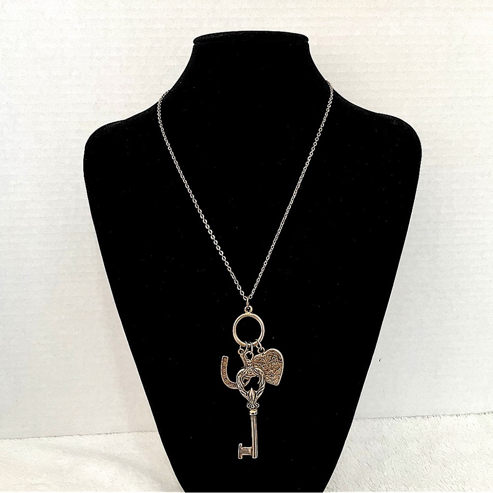5/$25 - Triple Lucky Charms Necklace
